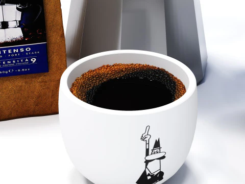 Moka Express CM 02 3D Model