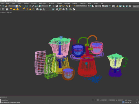 Moka Express CM 02 3D Model