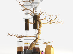 Cold Drip Tower CM 03 Model 3D