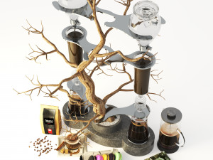 Cold Drip Tower CM 03 Model 3D