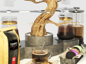 Cold Drip Tower CM 03 Model 3D