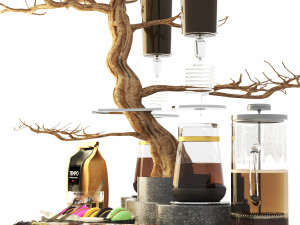 Cold Drip Tower CM 03 Model 3D