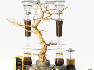 Cold Drip Tower CM 03 Model 3D