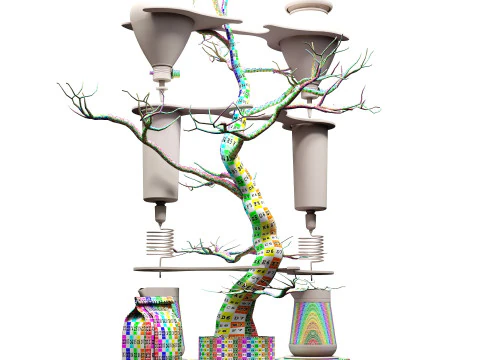 Torre de Gotejamento Frio CM 03 Modelo 3D