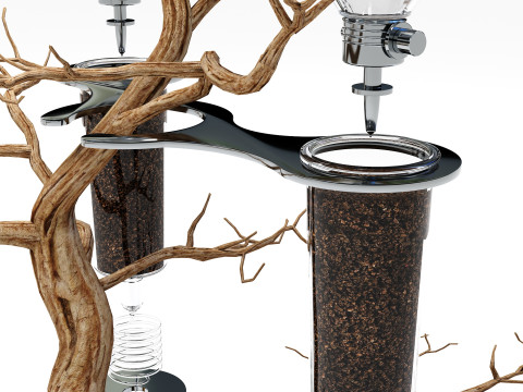 Kalttropfturm CM 03 3D Modell