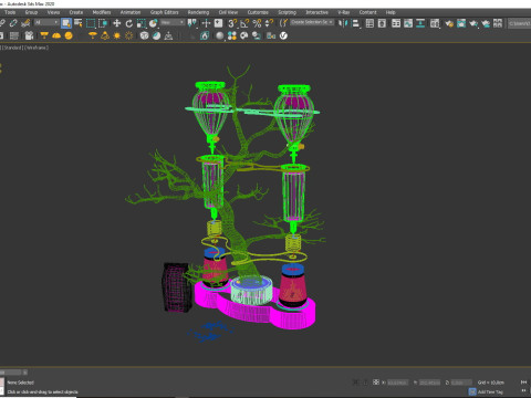 Kalttropfturm CM 03 3D Modell