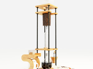 Cold Drip Tower CM 04 3D Model
