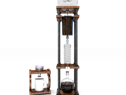 Cold Drip Tower CM 04 3D Model