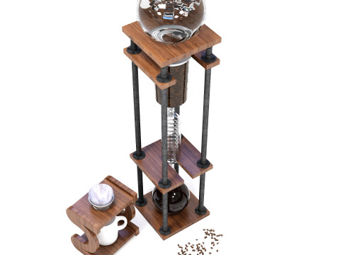 Cold Drip Tower CM 04 3D Model