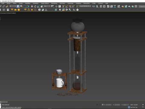 Cold Drip Tower CM 04 3D Model