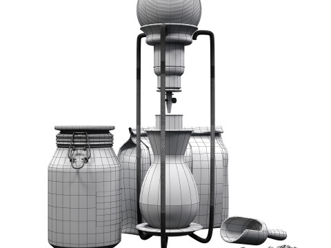Koudedruppeltoren CM 05 3D Model
