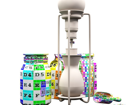 Koudedruppeltoren CM 05 3D Model