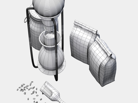 Koudedruppeltoren CM 05 3D Model