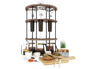 Cold Drip Tower CM 06 3D Model