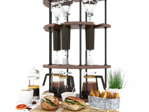 Cold Drip Tower CM 06 Modelo 3D