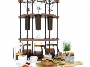 Cold Drip Tower CM 06 Modelo 3D