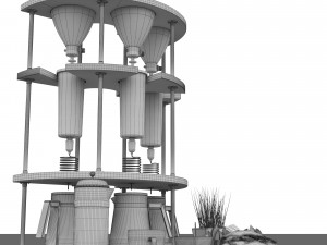 Cold Drip Tower CM 06 Modelo 3D