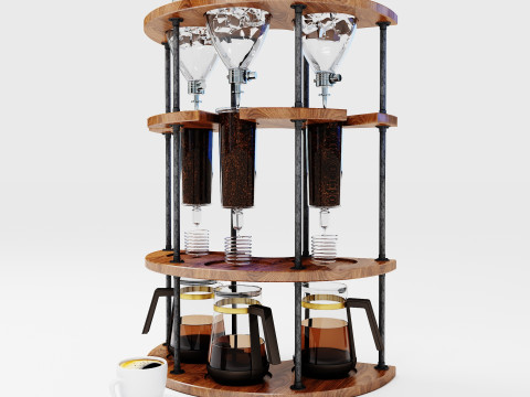 Cold Drip Tower CM 06 3D Model