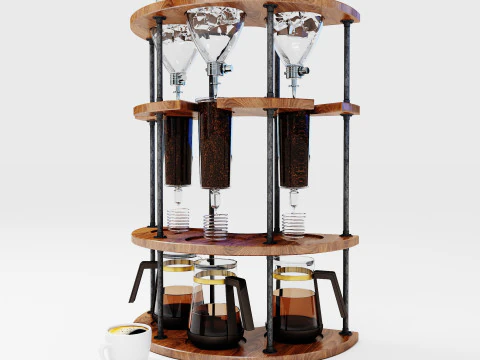 Cold Drip Tower CM 06 3D Model