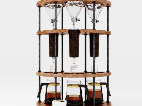 Cold Drip Tower CM 06 3D Model