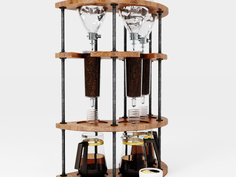 Cold Drip Tower CM 06 3D Model