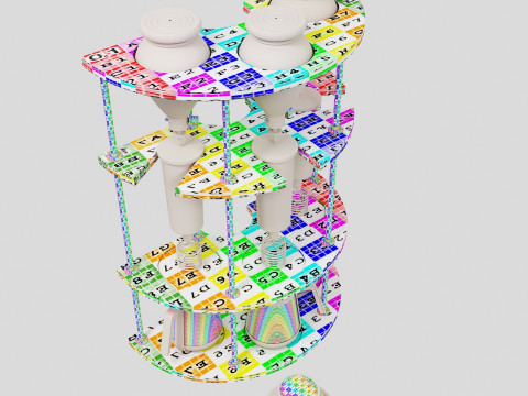 Cold Drip Tower CM 06 3D Model