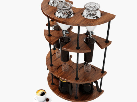 Cold Drip Tower CM 06 3D Model