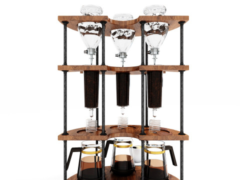 Cold Drip Tower CM 06 3D Model