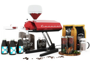 Caravel Coffee Grinder CM 07 3D 모델