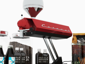 Caravel Coffee Grinder CM 07 3D 모델
