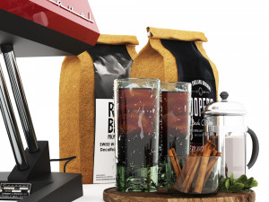 Caravel Coffee Grinder CM 07 3D 모델