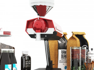 Caravel Coffee Grinder CM 07 3D 모델