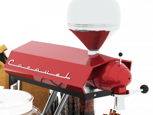 Caravel Coffee Grinder CM 07 3D 모델