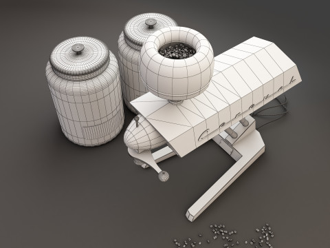 Penggiling Kopi Caravel CM 07 Model 3D