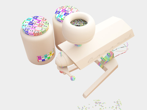 Penggiling Kopi Caravel CM 07 Model 3D