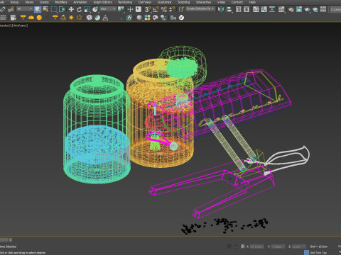 Penggiling Kopi Caravel CM 07 Model 3D
