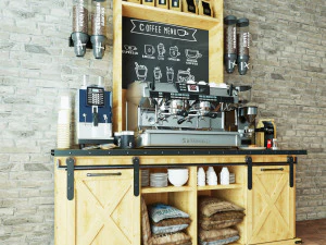 Coffee Bar CB04 3D Model