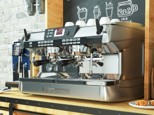 Coffee Bar CB04 3D Model