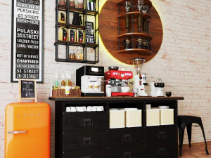 Coffee Bar CB05 3D Model