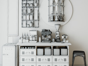 Coffee Bar CB05 3D Модель