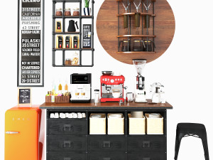 Coffee Bar CB05 3D Модель