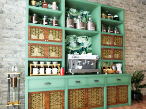 Coffee Bar CB06 3D Model