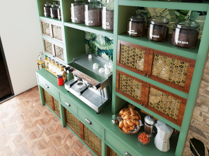 Coffee Bar CB06 3D 모델