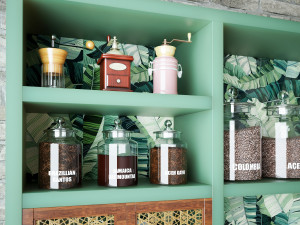 Coffee Bar CB06 3D 모델