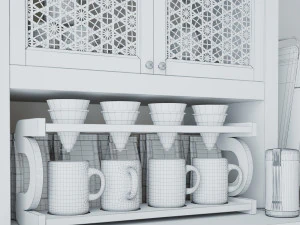 Coffee Bar CB06 3D Model