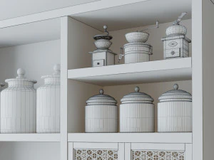 Coffee Bar CB06 3D Model