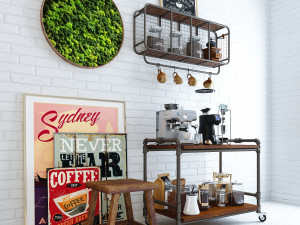 Coffee Bar CB07 Modelo 3D
