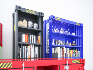 Container Cabinet CC2 Model 3D