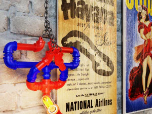 Placas Vintage de Madeira WV3 Modelo 3D