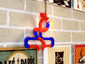 Wooden Vintage Plaques WV6 Model 3D